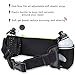 Hydration Running Belt - FREE Headphones - 2 BPA Free water bottles - Emergency ID card - Large Pocket for plus size smartphones including iPhone 6 plus / Galaxy Note 5 - Bottle replacement for life
