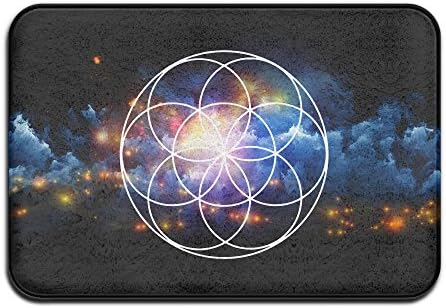 Classic Seed Of Life Mystery Symbol Doormat Welcome Mat