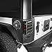 u-Box JK Wrangler Tail Light Cover Taillight Guards Rear Euro Protector for 2007-2018 Jeep Wrangler JK & Unlimited - Pair