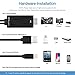 Baymic Compatible with iPhone iPad to HDMI Adapter Cable for TV Projector Monitor, 6.6ft Digital AV Adapter 1080P HDTV Connector Cord Compatible with iPhone Xs Max XR 8 7 6Plus iPad Pro Mini Air