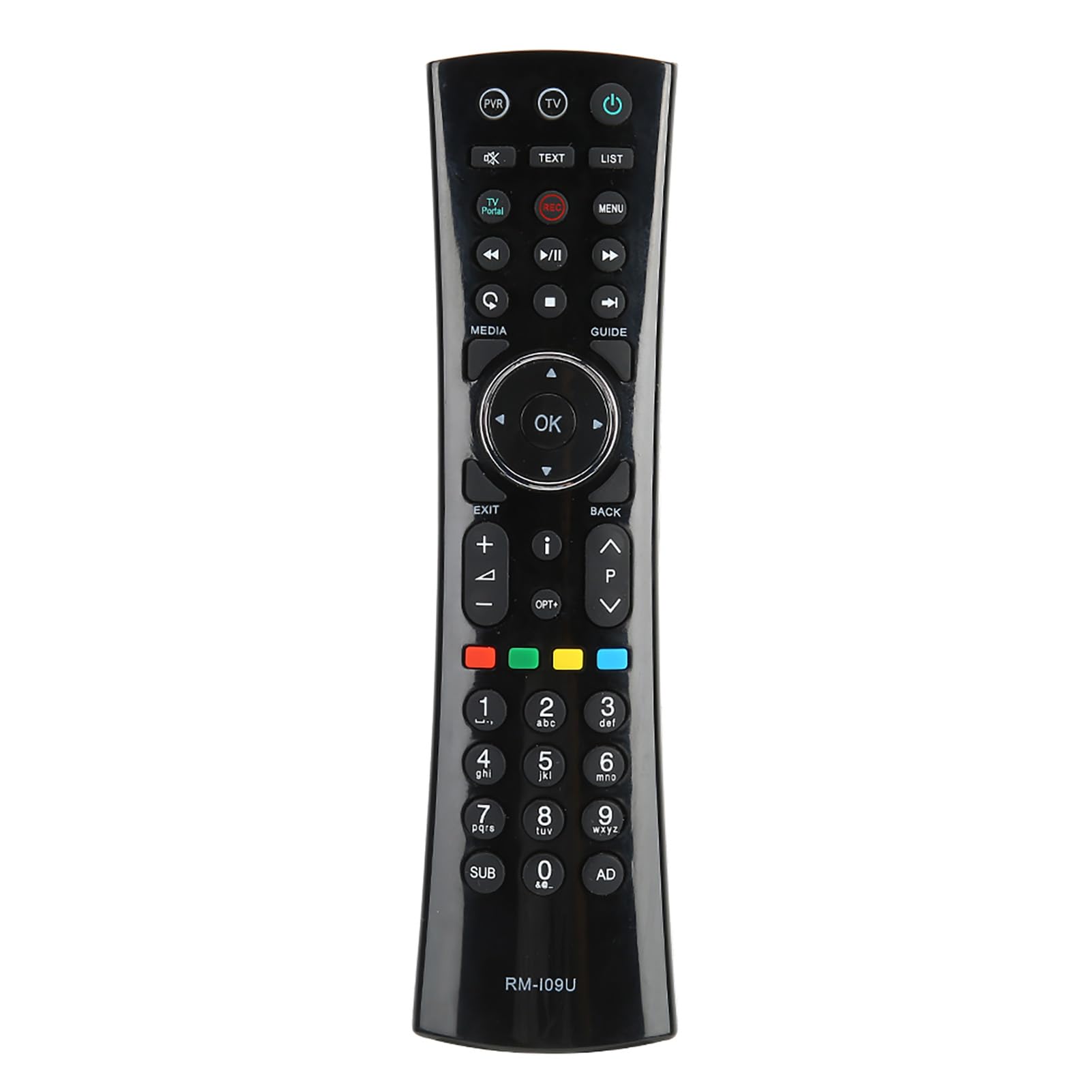 Smart Remote Control, TV Remote Control 46 Keys Television Remote Control ABS Remote Controller Replacement for Humax RM‑I09U / HDR‑2000T PVR