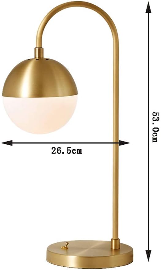 Copper Bedside Table Lamp Classic Living Room Decoration Table Lamp Bedroom Table Lamp Amazon Co Uk Lighting