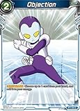 Dragon Ball Super TCG - Objection - Series 1 Booster Galactic Battle - (Series 1 Booster: Galactic Battle) - BT1-052