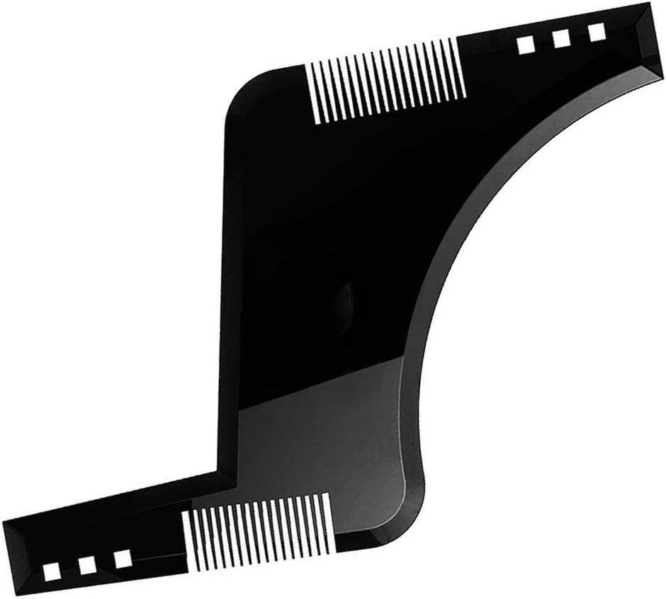 Kecooi Practical Men Beard Shaping Styling Template Hair Beard Trim Comb Tools