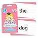 Pint-Size Scholars 100 Vocabulary Flash Cards for Sight Words - 6 Learning Games per Deck for Preschool & Elementary Early Learning - Preschool