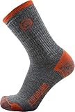 CloudLine Merino Wool Crew Hiking & Trekking Socks – Medium Cushion – for Men & Women