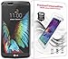 LG K10 Screen Protector, PThink® Premium Tempered Glass Screen Protector for LG K10 with 9H Hardness/Anti-Scratch/Fingerprint Resistant