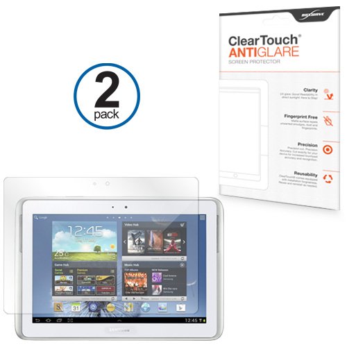 Galaxy Note 10.1 (2014 Edition) Screen Protector, BoxWaveÂ® [ClearTouch Anti-Glare (2-Pack)] Anti-Fingerprint Matte Film Skin for Samsung Galaxy Note 10.1 (2014 Edition)
