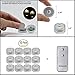 Submersible led lights with remote control Waterproof Flameless Tea Lights by SLBSTORES Battery Operated Reusable for Wedding party vase base Table Centerpieces (Pack of 10) White