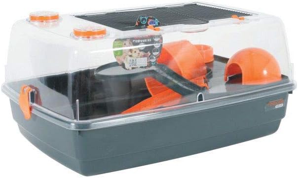 Zolux Indoor 55 Vision 360 Hamster Cage - Orange