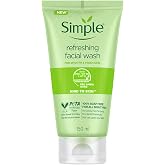 Simple Refreshing Facial Wash Gel, 5 Ounce