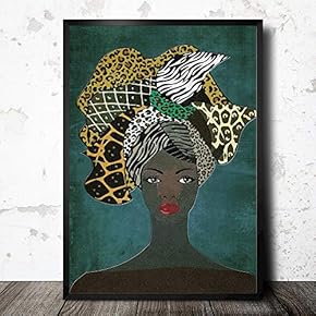 Framed Canvas Wall Art for Living Room, Bedroom Fashion Lady Canvas Prints for Home Decoration Ready to Hang - 16x24 inches