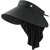 Summer Hats Sun Hats for Women Fishing Hats Wide Brim Shawl Neck Flap UPF50+ Visor Hat Beach 2025