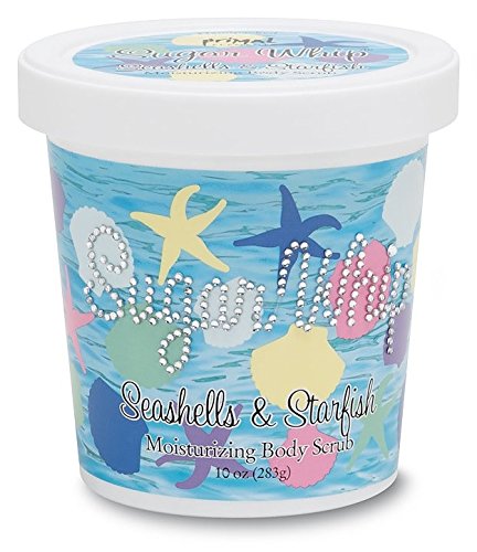 Primal Elements Sugar Whip Seashells and Starfish Body Scrub, 10 Ounce