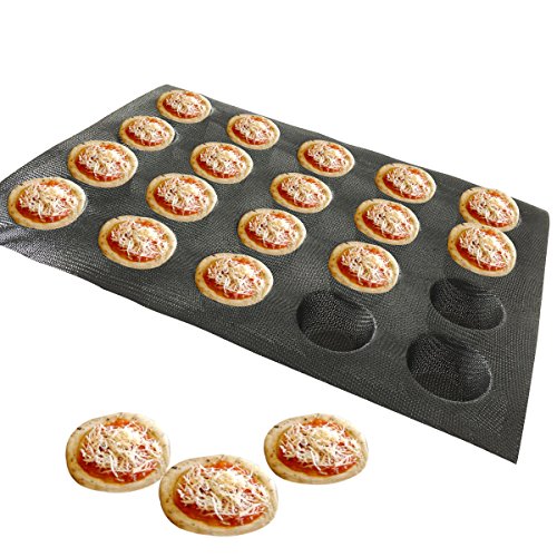 Silicone Choux Tarts Forms Bread Molds Perforated Non Stick Baking Sheets