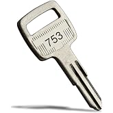Cut &amp; Ready to Work Boat Key that fits a Yamaha Boat Ignition Lock/Boat Switch Key/Replacement Boat Key Compatible with Yamaha/Code 753