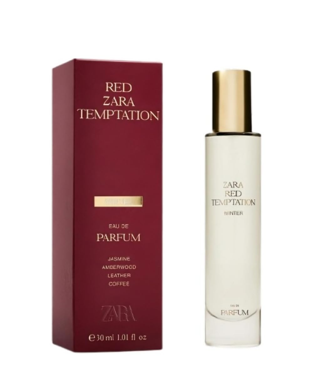 RED ZARA TEMPTATION WINTER EAU DE PARFUM