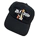 Love and Basketball Dad Hat Cotton Baseball Cap Adjustable Baseball Caps Unisex Black