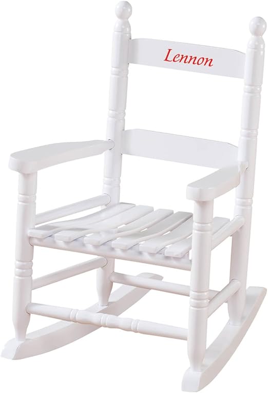 personalized kids rocking chair