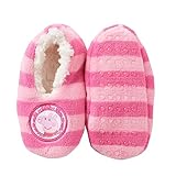 Peppa Pig Little Girl Slipper Sock Faux Fur Ages 2-4 Shoe 4-7
