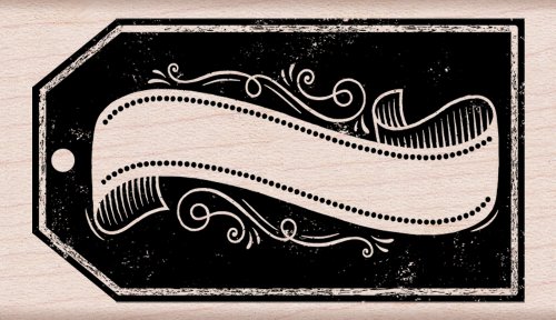 Hero Arts Chalkboard Tag Woodblock Stamp