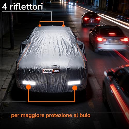 Upgrade4cars Outdoor Car Cover 2026 Version Waterproof | Complete Cover for All Seasons | Universal Car Cover Sedan – XS (375 x 172 x 120 cm)