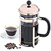 VonShef 8 Cup Glass French Press Cafetiere Coffee Maker 1 Liter 340z - Copper