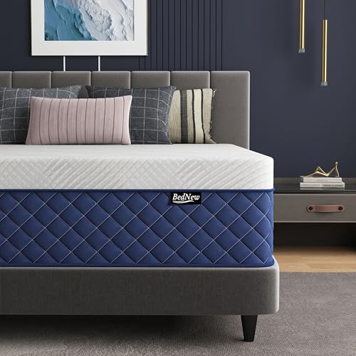 Bednew Matratze 180 x 200cm, Federkernmatratze H4 Höhe 29cm 7-Zonen Orthopädische Taschenfederkernmatratze mit Comfort Memory-Schaum Schicht,101Nächte