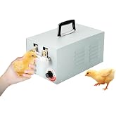 Ekdxeaa Chicken Debeaking Machine Automatic, Electric Beak Trimmer 220-250W, 1500-1800 pcs/h, 6 Temp Settings 1112-1472&deg;F, Adjustable Blade Stop 0-4s, for Poultry Farm