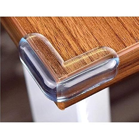 HUTU Baby Safety Silicone Protector Table Corner Edge Protection Cover - Pack of 4
