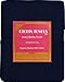 Utopia Towels Luxurious Jumbo Bath Sheet 1 Piece, 600 GSM, 35 by 70 Inches, 100% Ring Spun Cotton, Highly Absorbent and Quick Dry Extra Large Bath Towel, Super Soft Towel, Navy