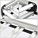 DNA Motoring RRC-38-SL Cargo Roof Rack Cross Bar + Carrier Basket (50