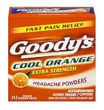 Goody's Cool Orange Extra Strength, Analgesic Powder, 24 Count
