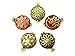 HaXiu 5pcs/lot Mix Style Vintage Bronze Alloy Locket Essential Oil Aromatherapy Diffuser Pendant Charms Necklace