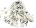 1 X White Women's Marilyn Monroe Long Silk Blend Chiffon Scarf Christmas Gifts