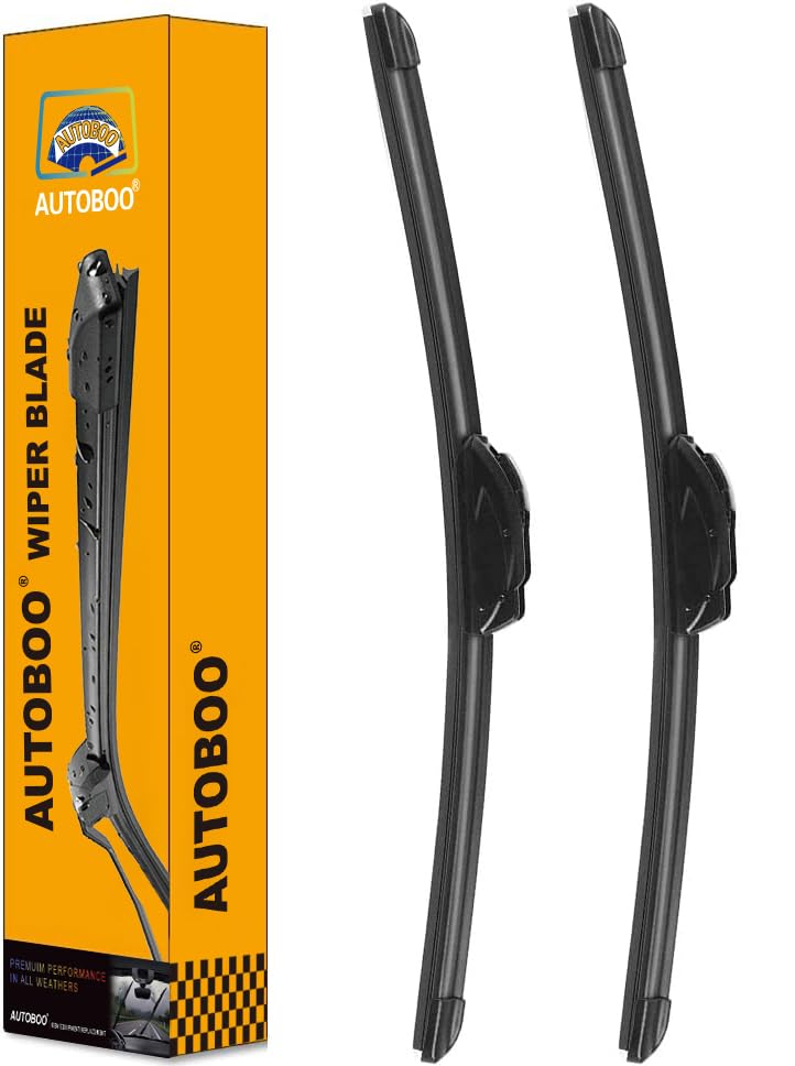 Photo 1 of *** ONLY ONE *** AUTOBOO 22 + 22 Windshield Wipers Replacement for F150 2024 2023-2009,Silverado 1500 2024-2019,Sierra 1500 2024-2019,RAM 1500 2018-2011 Original Factory Quality J/U Hook,  only 1