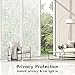 Privacy Window Film White Cross, Self Adhesive Frosted Window Film Removable Static Cling Decorative Glass Window Sticker No Glue UV Blocking Window Cling Blind for Office Kitchen 17.5x78.7inches