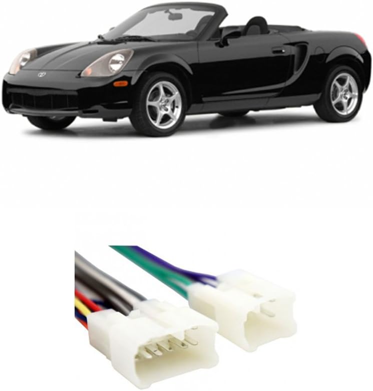 Harmony AudioHA-701761-28 Compatible with Toyota MR2 Spyder 2000-2003 Factory Stereo to Aftermarket Radio Install Harness