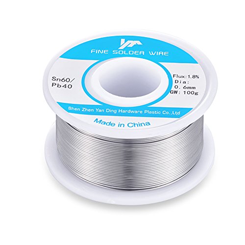60-40 tin lead rosin core solder wire reel roll for electrical de…