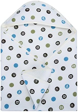 Hooded Baby Towel - Ultra Soft and Thick Cotton Bath Set - Unisex Infant to Toddler - Perfect Size For Swimming Pool, Bath, or Beach