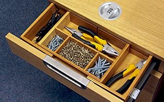 Small Space Saving Expandable Adjustable Drawer Inserts Organiser