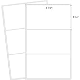 3 X 5 Inch Removable Labels for Storage Bins, 120 Pcs Labels for Storage Bins,Tear Resistant No Residue Storage Bin Label, Matte White Blank Box Stickers for School, Home, Business