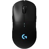 Logitech G Pro Wireless Gaming Mouse with Esports Grade Performance, Ergonomic Ambidextrous, 4-8 Programmable Buttons, and HE
