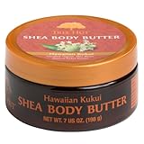 Tree Hut Shea Body Butter, Hawaiian Kukui, 7 Ounces (207ml) (Pack of 3)