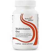 Seeking Health Multivitamin One - Supplement with Zinc, Vitamin B12, & Vitamin A - Magnesium-Free Formula - Multivitamin Supports Methylation & Healthy Aging - 45 Capsules