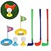 TOYMYTOY Children Kids Plastic Golfer Toy Golf Set Game Toy