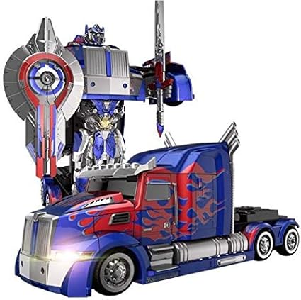 Petrloy Truck D Optimuus Prime Rc Spielzeug Transforming Roboter Fern Control360 Geschwindigkeit Driften Lastzug Roboter Spielzeug 11 Jahre Alt Jungen Geburtstags Party Modell Abs Transformator Stunt Amazon De Garten
