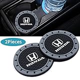 3Inc Tough Car Logo Vehicle Travel Auto Cup Holder Insert Coaster Can for Honda All Models