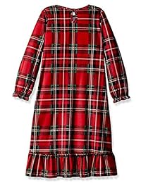 Camisón de fiesta a cuadros de vacaciones tradicionales para niñas Komar Kids