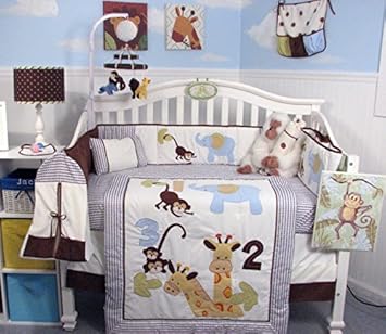 giraffe baby bedding amazon